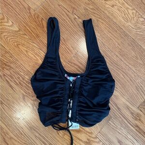 Urban outfitters mesh crop top
